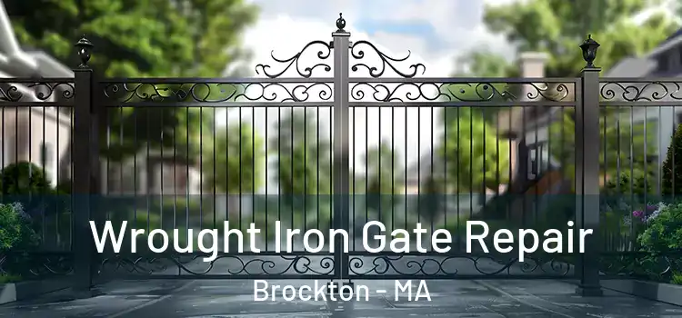 Wrought Iron Gate Repair Brockton - MA